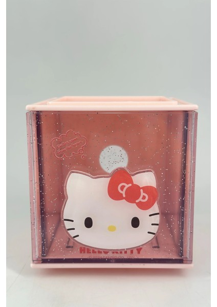 Sanrio Lisanslı Akrilik Saklama Kutusu (Hello Kitty)