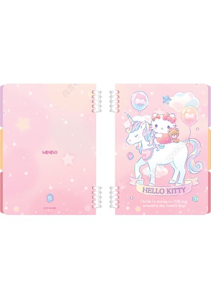Sanrio Lisanslı B5 Telli Çizgili Defter (36 Yaprak) - Hello Kitty fırsatları