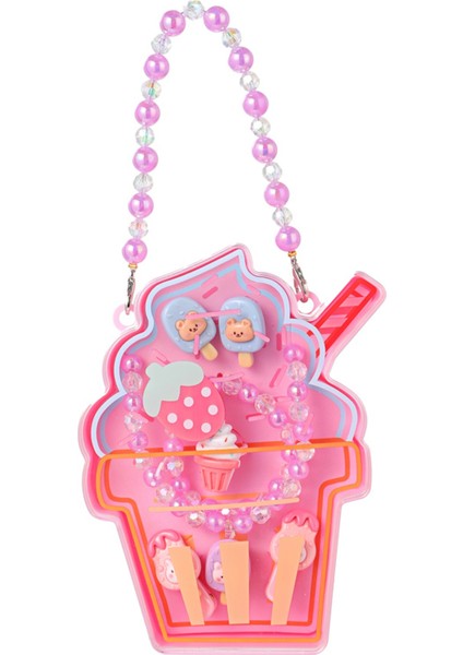 Lovely Serisi Küçük Dondurma Figürlü Toka Seti fiyatları