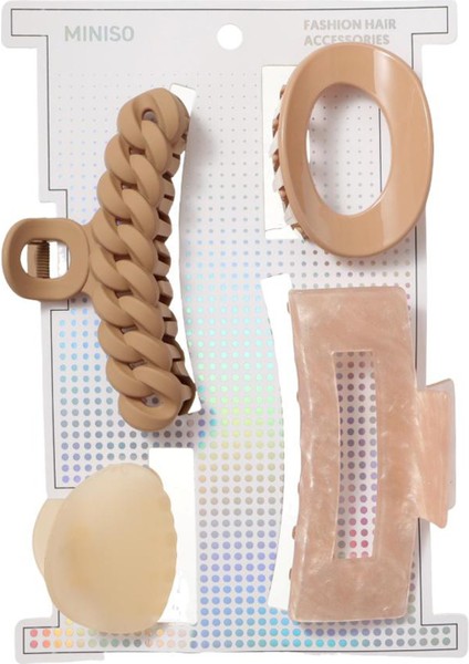 Kahverengi Kıskaç Toka Seti (4 Adet) fiyatları