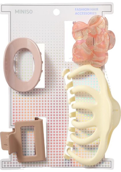 Renkli Kıskaç Toka Seti (4 Adet) fiyatları