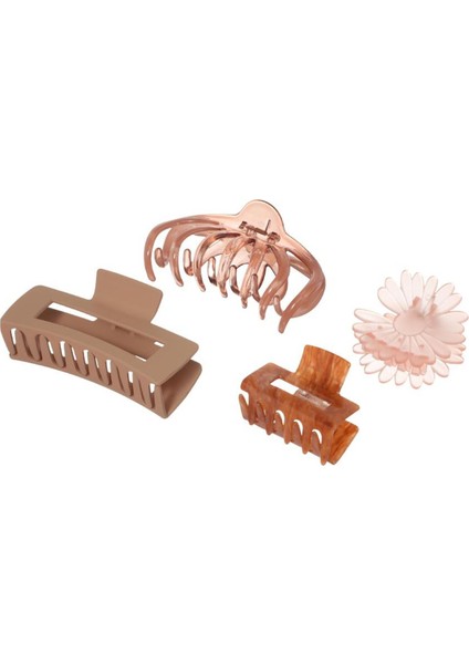 Renkli Kıskaç Toka Seti (4 Adet) fırsatları