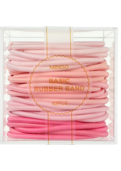 Renkli Saç Lastiği (40 Adet) modelleri