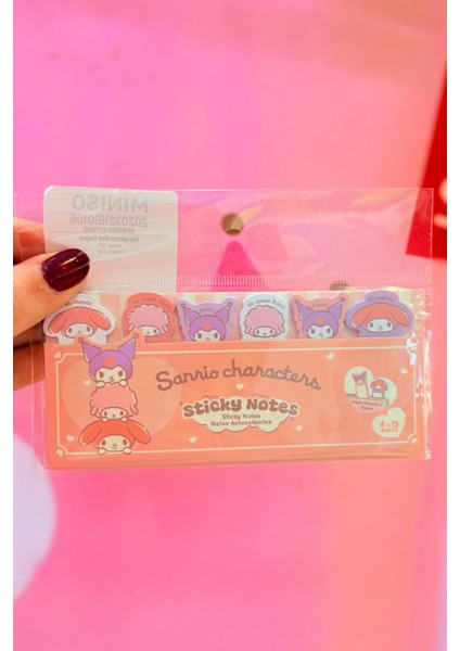 Sanrio Karakterleri Lisanslı Not Kağıdı