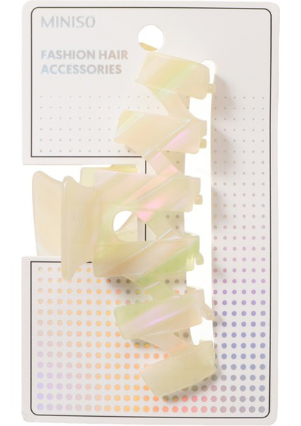 Renkli Kare Kıskaç Toka