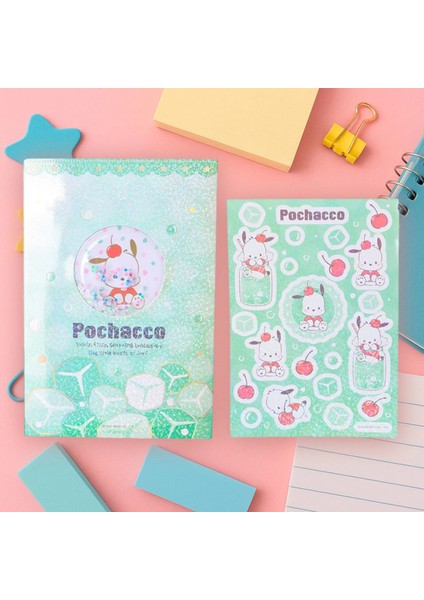 Sanrio Lisanslı Renkli Yaz Serisi Sert Kapak Sallantılı Not Defteri
