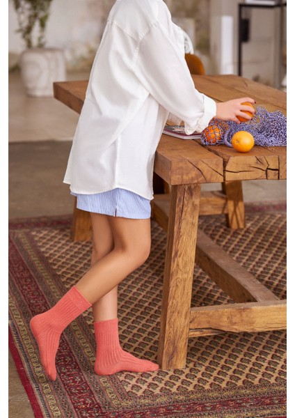 3'lü Çok Renkli Organik Pamuk Soket Çorap– Unisex, Yumuşak ve Nefes Alabilir, Sıkmayan, Ter Emici, Hassas Ciltler Için Gün Boyu Konfor indirimleri