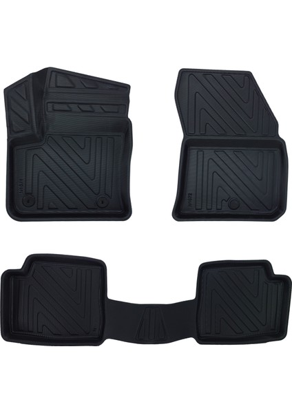 Fiat 600 Elektrikli 2023 ve Sonrası Premium Havuzlu Oto Paspas