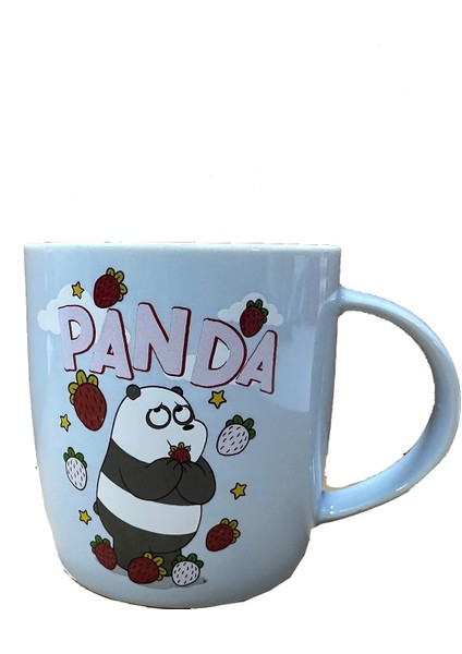 We Bare Bears Lisanslı Tatlı Serisi Kaşıklı Bardak Seti - 2 Adet fiyatları