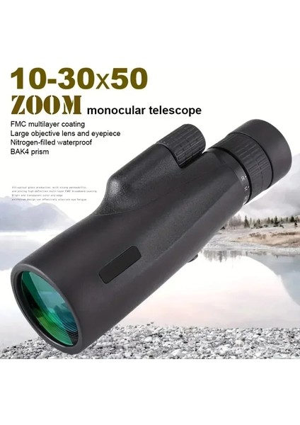 Monoküler Teleskop Hd Zoom Uzun Menzilli Bak4 Prizma Kuş Gözlemciliği Için Açık Kamp Seyahat (Yurt Dışından) fiyatları