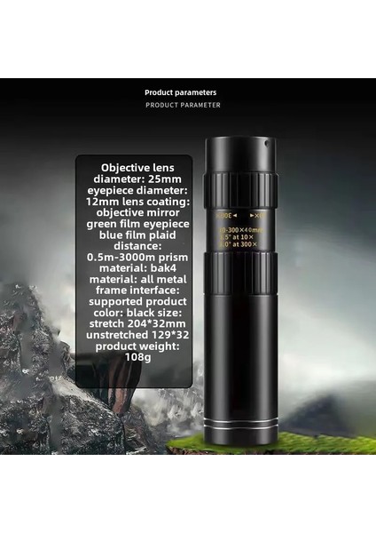 Monoküler Teleskop Metal Hd Kuş Gözlemciliği Için Açık Kamp Seyahat (Yurt Dışından) modelleri