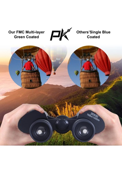 20X50 Hd Zoom Dürbün - Açık Hava Etkinlikleri, Kamp ve Seyahat Için Büyük Mercek Teleskopu (Yurt Dışından)