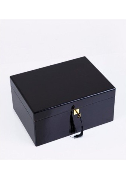 Kilitli Siyah Lake 80’li Humidor - PHUM0200