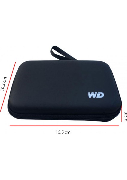 Harici Harddisk Çantası 2.5" Taşınabilir Harici HDD Kılıfı fırsatları