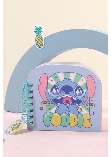 Disney Lilo & Stitch Lisanslı Parti Serisi Telli Not Defteri