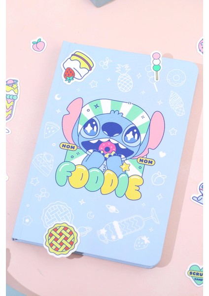 Disney Lilo&stitch Lisanslı Parti A5 Sert Kapak Not Defteri