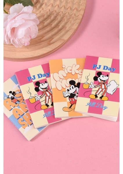 Disney Mickey Mouse Lisanslı Yemek Serisi Dikişli Defter Set