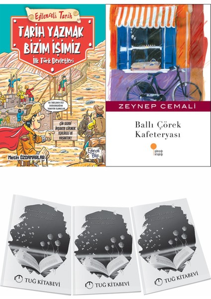 Tarih Yazmak Bizim Işimiz Ilk Türk Devletleri ve Ballı Çörek Kafeteryası + Hediyeli