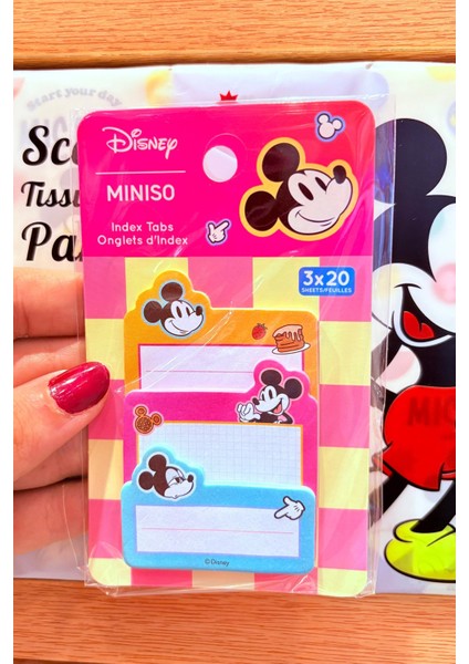 Disney Mickey Mouse Lisanslı Yemek Serisi Not Kağıdı
