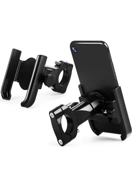 2084-11 Bisiklet Telefon Tutucu Siyah