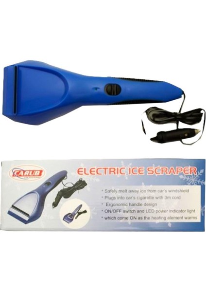 Buz Kazıyıcısı Mavi Elektrikli 24V