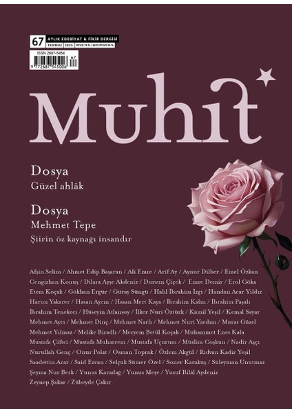 Muhit Dergi 67.sayı Temmuz 2025