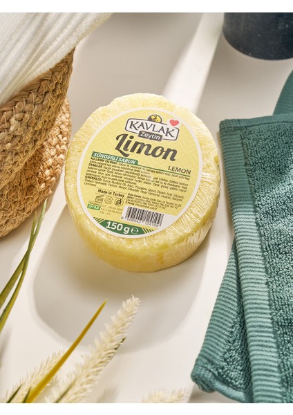 Kavlak Limon Özlü Süngerli Sabun fırsatları