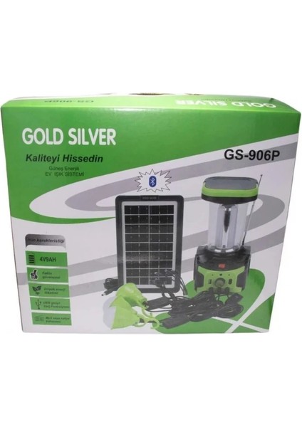 Goldsilver Gold Silver GS-906P Güneş Enerjili Solar Lamba fiyatları