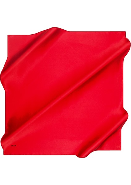 Düz Taşlanmış İpek Krep Saten Eşarp - 7747758-341-Renk-341