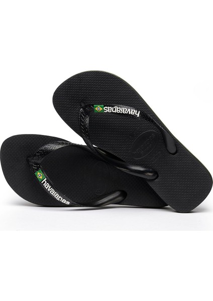 Havanias Brasil Logo BlackBlack Siyah Erkek Terlik 4110850-1069 fiyatları