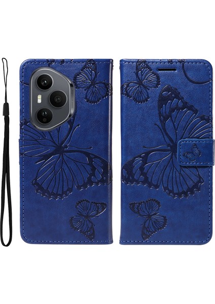 Honor 400 Pro 5g Cüzdan Kılıf Çiçekli Deri Telefon Kılıfı Standı (Yurt Dışından)