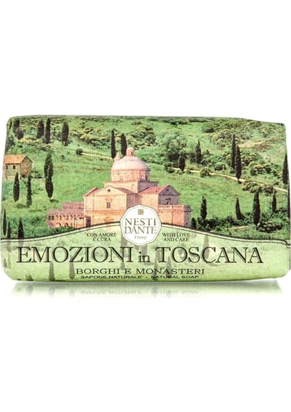 Emozioni In Toscana Borghı E Monasteri Katı Sabun 250gr | Nemlendirici | Odunsu