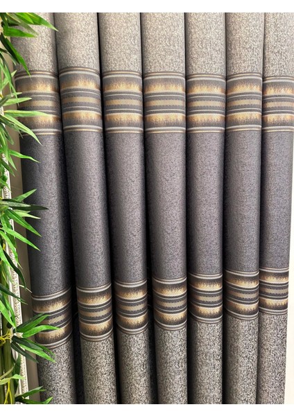 Nivemeshome Lenda Ft 614336 V_2540 Antrasit 1/3 Sık Pileli Fon Perde Apm indirimleri