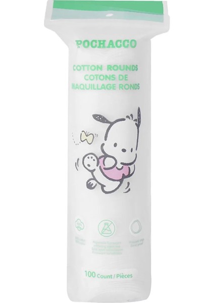 Sanrio Lisanslı Pochacco Yuvarlak Makyaj Temizleme Pamuğu 100'LÜ fiyatları