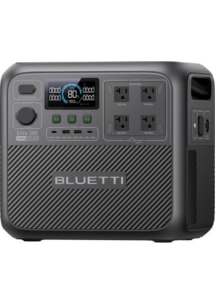 Elite 200 V2 Taşınabilir Güç Kaynağı - 2600W 2073WH modelleri