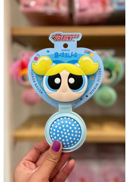 Powerpuff Girls Lisanslı Aynalı Mini Saç Fırçası fiyatları