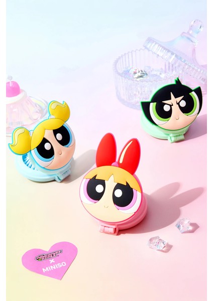 Powerpuff Girls Lisanslı Aynalı Mini Saç Fırçası indirimleri