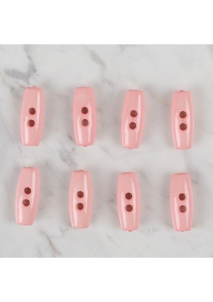 Loren Crafts Pembe 8 Li Çoban Düğmesi - 72