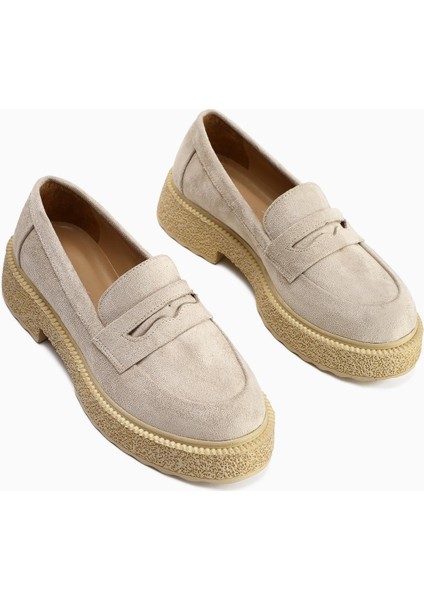 Bojan Ten Süet Kalın Tabanlı Günlük Kadın Ayakkabı fırsatları