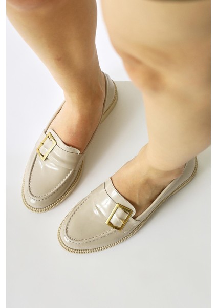 Arnesa Bej Rugan Toka Detaylı Günlük Ayakkabı modelleri