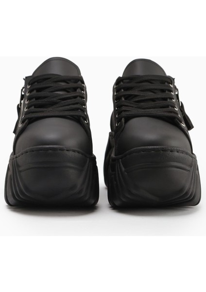 Betty Siyah Yüksek Tabanlı Fermuar Detaylı Kadın Sneakers fırsatları