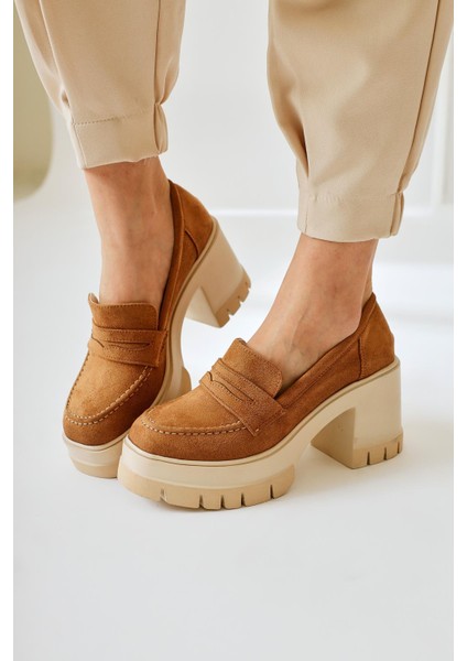 Chanpen Vizon Süet Toka Detaylı Platformlu Günlük Ayakkabı