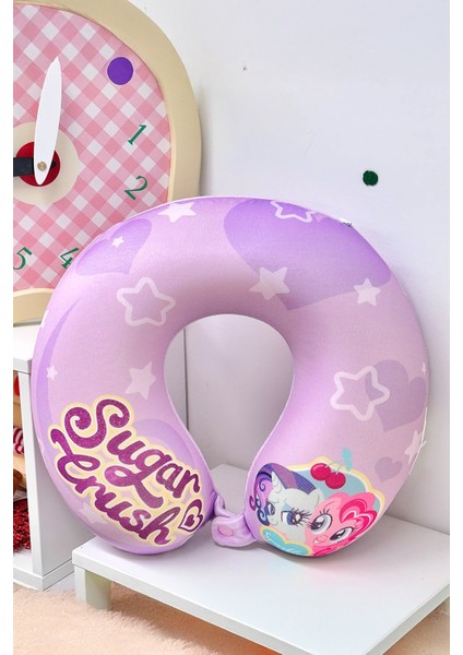 My Little Pony Lisanslı Hafızalı Köpük Boyun Yastığı (Mor) fiyatları