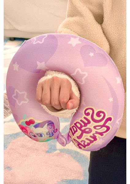 My Little Pony Lisanslı Hafızalı Köpük Boyun Yastığı (Mor) modelleri