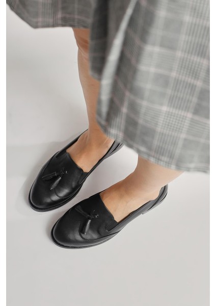 Vinny Siyah Püskül Detaylı Günlük Ayakkabı fiyatları