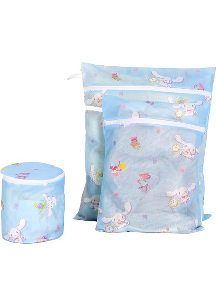 Sanrio Lisanslı Çamaşır Torbası 3 Adet (Cinnamoroll)