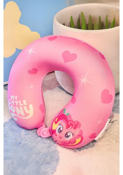 My Little Pony Lisanslı Hafızalı Köpük Boyun Yastığı (Pembe) modelleri