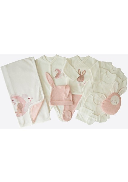 Organik Sweet Rabbit 12'li Zıbın Set Ekru fiyatları