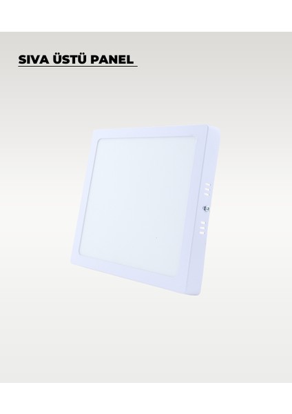 18W Sıva Üstü Kare LED Panel 3200K (Sarı ışık) modelleri