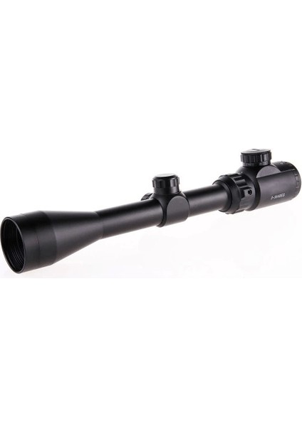 3-9X40 Zoomlu Çıft Işıklı Av Tüfeği Dürbünü Montaj Kelepçeli ( Lisinya ) modelleri